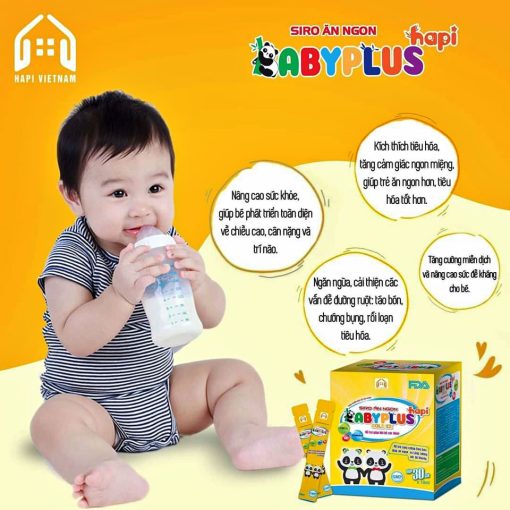 Siro Ăn Ngon Baby Plus Hỗ Trợ Tiêu Hóa Tốt Tại hungthinhmart.com