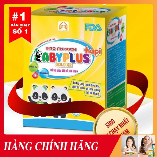 Siro Ăn Ngon Baby Plus Hỗ Trợ Tiêu Hóa Tốt Tại hungthinhmart.com