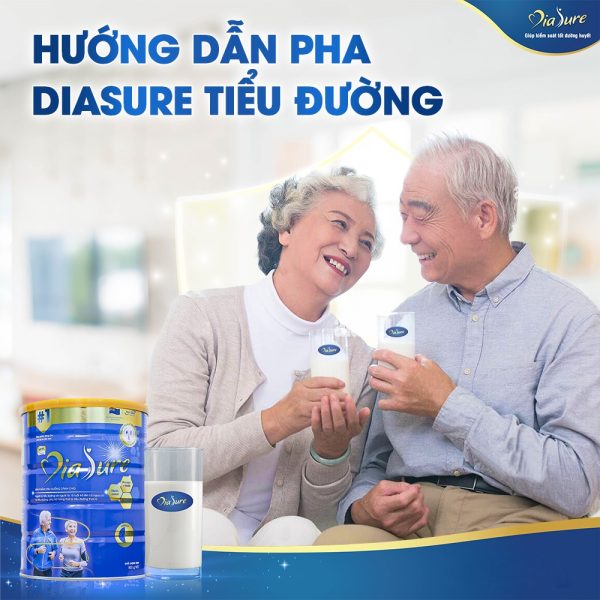 Hướng dẫn sử dụng sữa Diasure tiểu đường